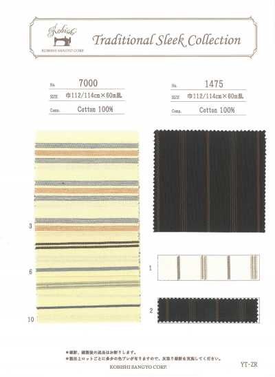 1475 Vertical Stripe Sley