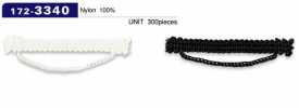 172-3340 Button Loop, Chain Cord Type, Approx. 7 Mm High X 55 Mm Wide (300 Pieces)