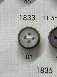1833 Elegant And Luxurious Buttons For Shirts And Jackets DAIYA BUTTON(DAIYA BUTTON) Sub Photo