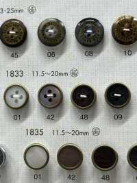 1833 Elegant And Luxurious Buttons For Shirts And Jackets DAIYA BUTTON(DAIYA BUTTON) Sub Photo