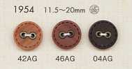 1954 Natural Color 2-Hole Button