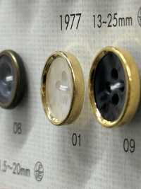 1977 Elegant Luxury 4-hole Button For Shirts DAIYA BUTTON(DAIYA BUTTON) Sub Photo