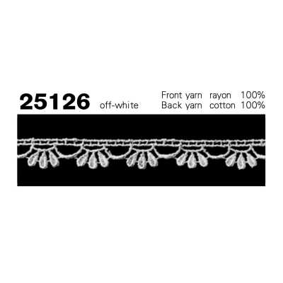 25126 Narrow Chemical Lace