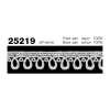 25219 Narrow Chemical Lace