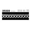 25222 Narrow Chemical Lace