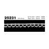 25231 Narrow Width Chemical Lace