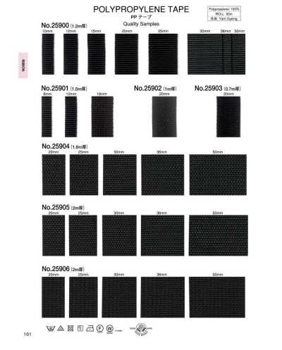 25902 Polypropylene Webbing (1 Mm Thick) Herringbone Weave 20 Mm