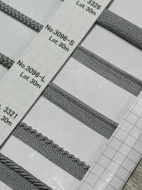 3096-L Polyester Piping (Approx. 8MM)[Ribbon Tape Cord] ROSE BRAND(Marushin) Sub Photo