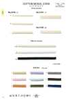 3131 Cotton Mole Cord (Flat) (Approx. 10mm)
