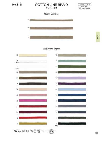3151 Cotton Twill Bamboo