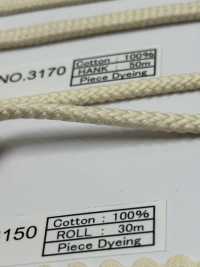 3170 Cotton Cord[Ribbon Tape Cord] ROSE BRAND (Marushin) Sub Photo