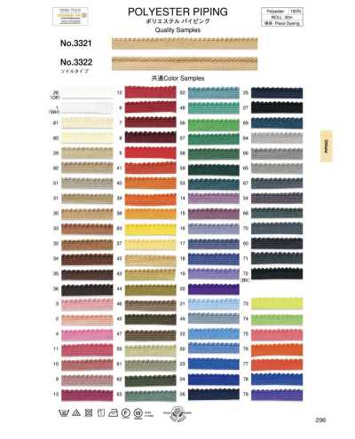 3321 Polyester Piping (Approx. 7 Mm)
