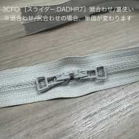 3CFC Coil Zipper Size 3 Closed YKK Sub Photo