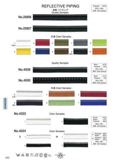 4023 Reflective Piping (Approx. 13MM)