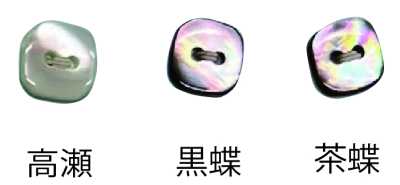4402H 2-hole Rimless Shell Button