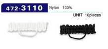 472-3110 Button Loop Braid Type Horizontal 25mm (10 Pieces)
