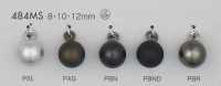 484MS Pearl-like Urea Material With Half-ring Shank Button DAIYA BUTTON Sub Photo