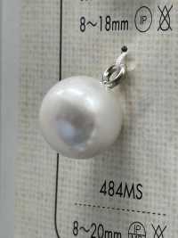 484MS Pearl-like Urea Material With Half-ring Shank Button DAIYA BUTTON Sub Photo