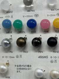 484MS Pearl-like Urea Material With Half-ring Shank Button DAIYA BUTTON Sub Photo