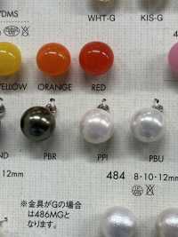 484MS Pearl-like Urea Material With Half-ring Shank Button DAIYA BUTTON Sub Photo