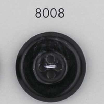 8008 Polyester Resin 4-hole Button