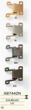AB7442N Brass Front Part