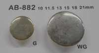 AB882 Simple Colorful Metal Buttons For Shirts And Jackets DAIYA BUTTON(DAIYA BUTTON) Sub Photo