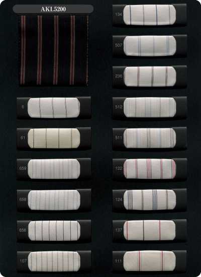 AKL5200 LOISOR Yarn Dyed Cupro Stripe Lining
