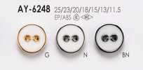 AY6248 2-hole Eyelet Washer Button For Dyeing