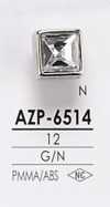 AZP6514 Crystal Stone Button