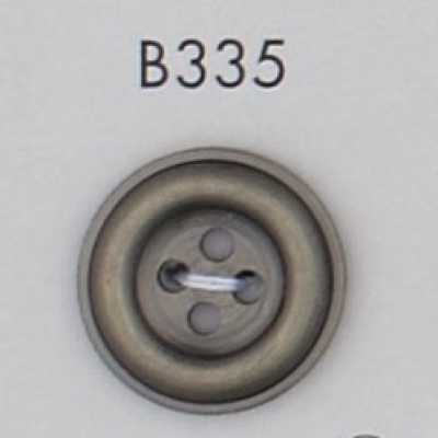 B335 ABS Resin Plated Button