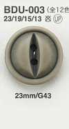 BDU003 Vintage Finish Button