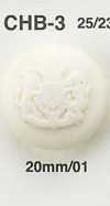 CHB3 Buffalo Horn-style Button