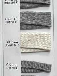 CK544 Glossy Cord Regular Weave Flat Cord Extra Thick[Ribbon Tape Cord] Sub Photo