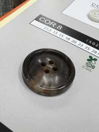 COR8 [Buffalo Style] 4 Holes Button With Border NITTO Button Sub Photo
