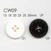 CW09 Polyester Resin 4-hole Button