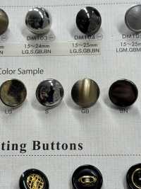 DM101 Metal Buttons For Simple Shirts And Jackets DAIYA BUTTON Sub Photo