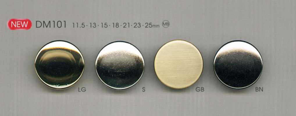 DM101 Simple Metal Button For Shirts And Jackets