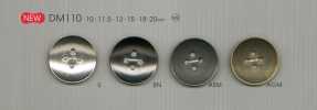DM110 Elegant Simple Metal Buttons For Shirts And Jackets