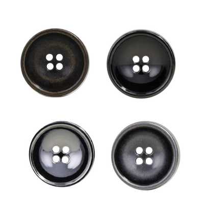 DM2197F Die-cast Circular Ring Half-ring Shank Button
