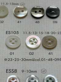 ES105 DAIYA BUTTONS Shell-like Polyester Button DAIYA BUTTON(DAIYA BUTTON) Sub Photo