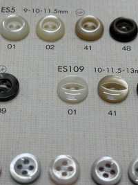 ES109 DAIYA BUTTONS 2 Hole Cat-eye Shell Polyester Button DAIYA BUTTON Sub Photo