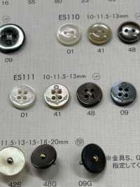 ES111 DAIYA BUTTONS Ikari Shell Like Polyester Button DAIYA BUTTON Sub Photo