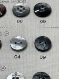 FM301 DAIYA BUTTONS Shell-like Polyester Button DAIYA BUTTON Sub Photo