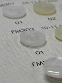 FM303 DAIYA BUTTONS Shell-like Polyester Button DAIYA BUTTON(DAIYA BUTTON) Sub Photo