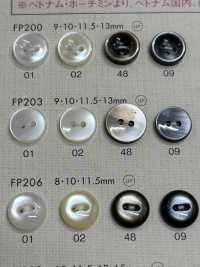 FP203 DAIYA BUTTONS Shell-like Polyester Button DAIYA BUTTON Sub Photo