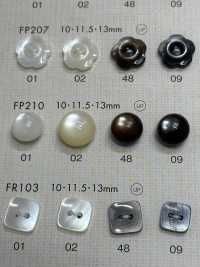 FP210 DAIYA BUTTONS Shell-like Polyester Button (Hemisphere) DAIYA BUTTON Sub Photo