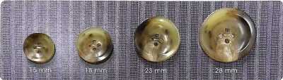 GCOR007 [Buffalo Horn Style] Four-Hole Button
