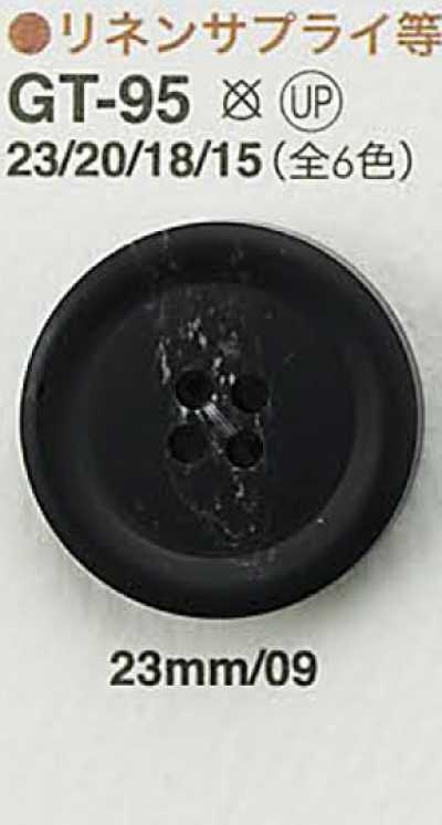 GT95 Buffalo Horn-style Button