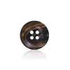 HB250 Real Buffalo Horn 4-hole Button HB250